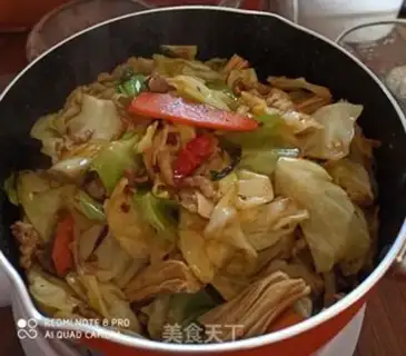 Make Fried hand tore the dishes step 8