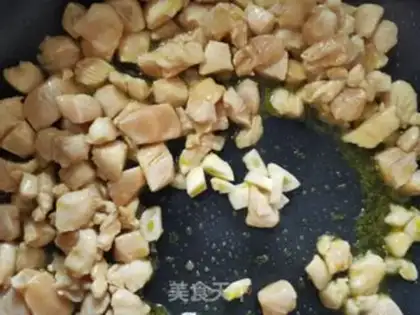 Make Soybeans, fried chicken step 7