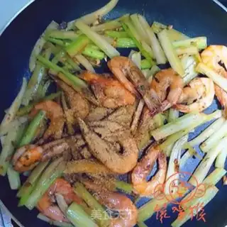 Make Garlic shrimp step 6