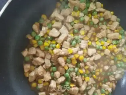 Make Soybeans, fried chicken step 9