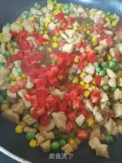 Make Soybeans, fried chicken step 10