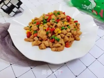 Make Soybeans, fried chicken step 11