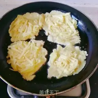 Make Potato pancakes step 4