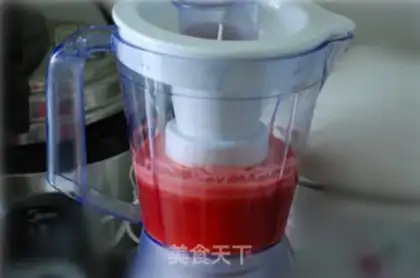 Make Fresh watermelon juice step 2