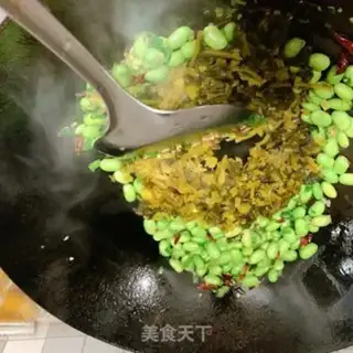 Make Snow veal swirl, soybeans step 6