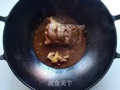Make Red-burned fish row step 5