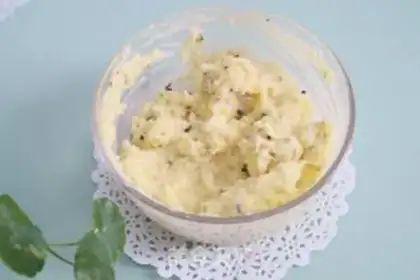 Make Sea-earth potato tower step 5