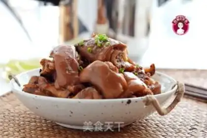 Make Red pig hoof step 8
