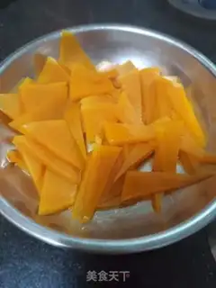 Make Pumpkin milk step 1
