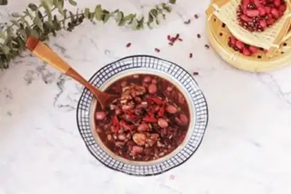 Make Red bean oatmeal step 9