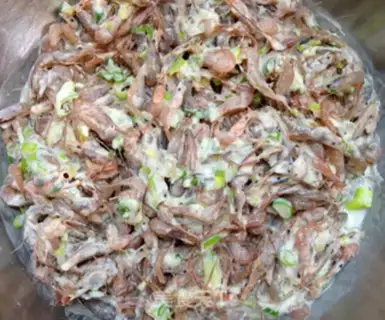 Make Fresh shrimp step 4