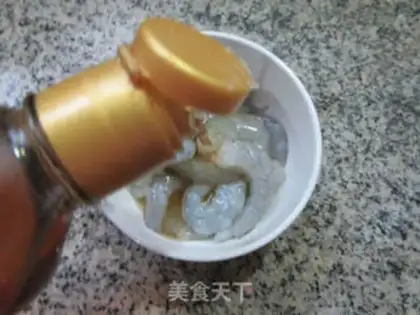 Make Shrimp fried step 1
