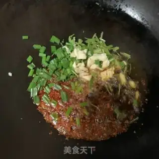 Make Red oil, octopus step 2