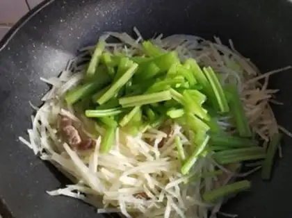 Make Potato cheese celery step 11
