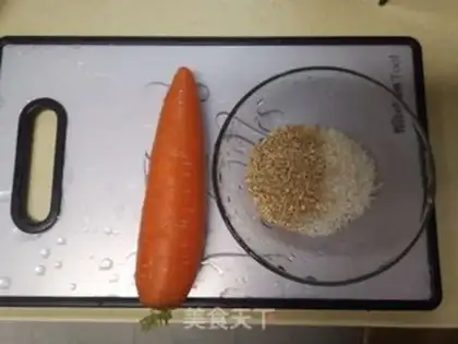 Make Carrot oatmeal step 1