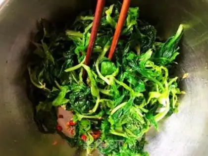 Make Celery leaves step 8