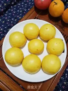 Make Pumpkin buns step 17