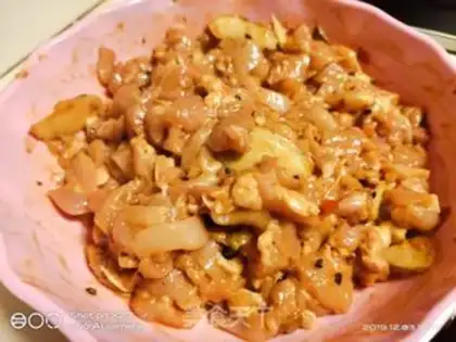 Make Pumpkin chicken step 2