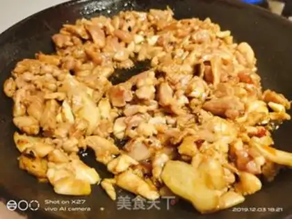 Make Pumpkin chicken step 3