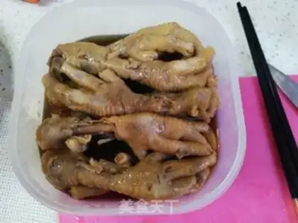 Make Frozen chicken claws step 5
