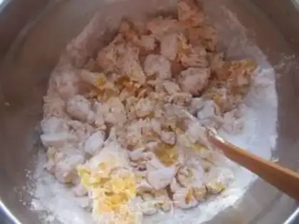 Make Red potato cheese ball step 1