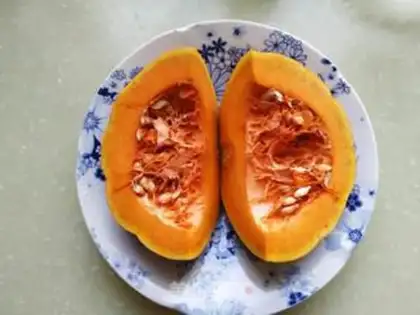 Make Garlic pumpkin step 1