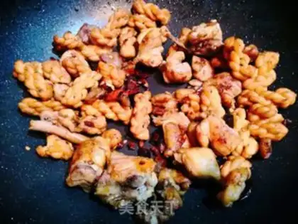 Make Spicy chicken step 8
