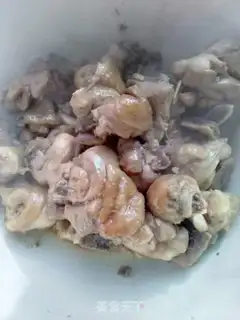 Make Yellow chicken step 5
