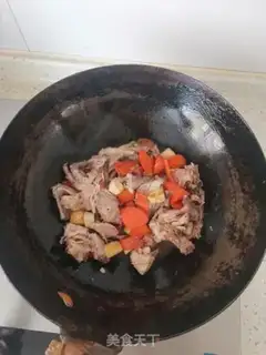 Make Yellow chicken step 7