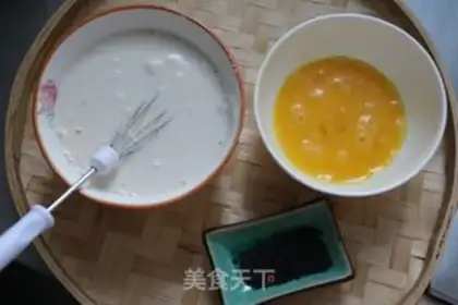 Make Egg burrito step 1