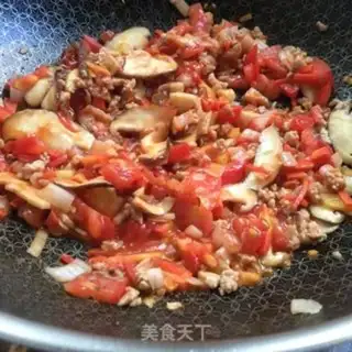 Make Cheese and shrimp and pasta step 6