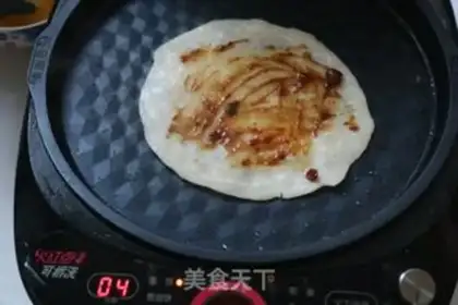 Make Egg burrito step 5