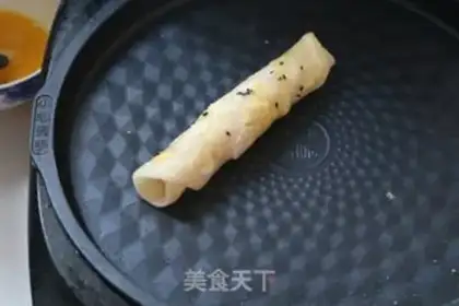 Make Egg burrito step 6