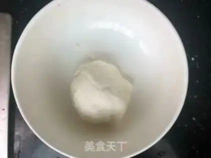 Make Potato Mountain Powder Ball step 3