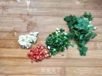 Make Sour noodles step 1
