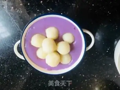 Make Potato Mountain Powder Ball step 8