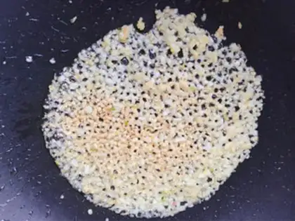 Make Garlic fan shrimp step 5
