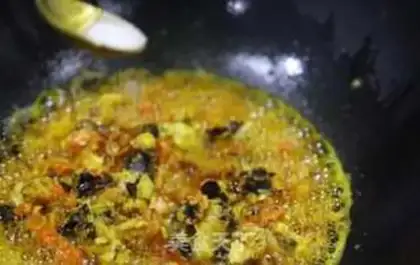 Make Crab butter step 3