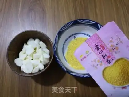 Make Mishan porridge step 1