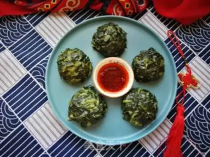 Make Steamed spinach step 9