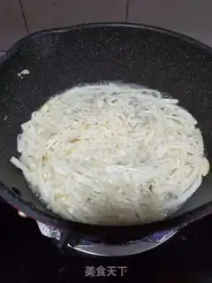 Make Garlic golden mushrooms step 5