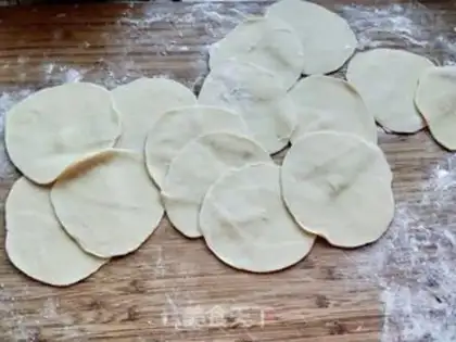 Make Pork dumplings step 4