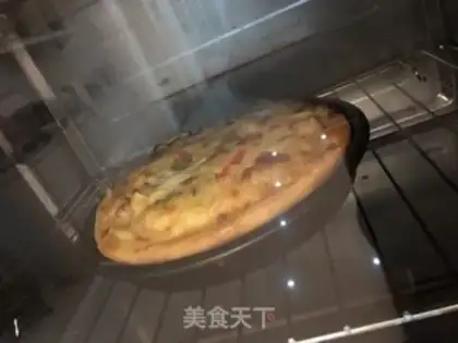 Make Shrimp pizza step 12