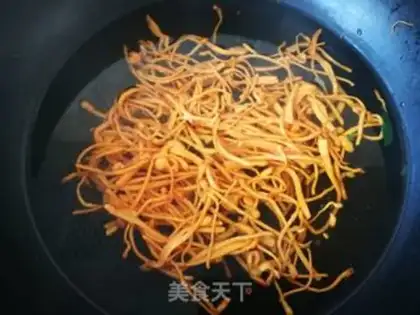 Make Worm grass and spinach step 4