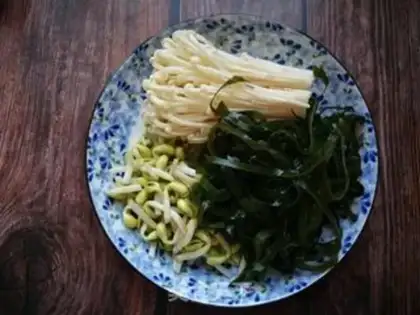 Make Sea-belt sprout potato powder step 0