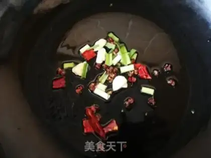 Make Sea-belt sprout potato powder step 2