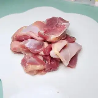 Make Chicken corn sausage step 1