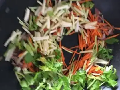 Make Celery carrots step 5