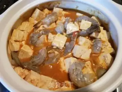 Make Shrimp tofu step 8