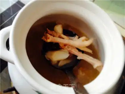 Make ♪ ♪ Black-tree chicken soup ♪ step 6